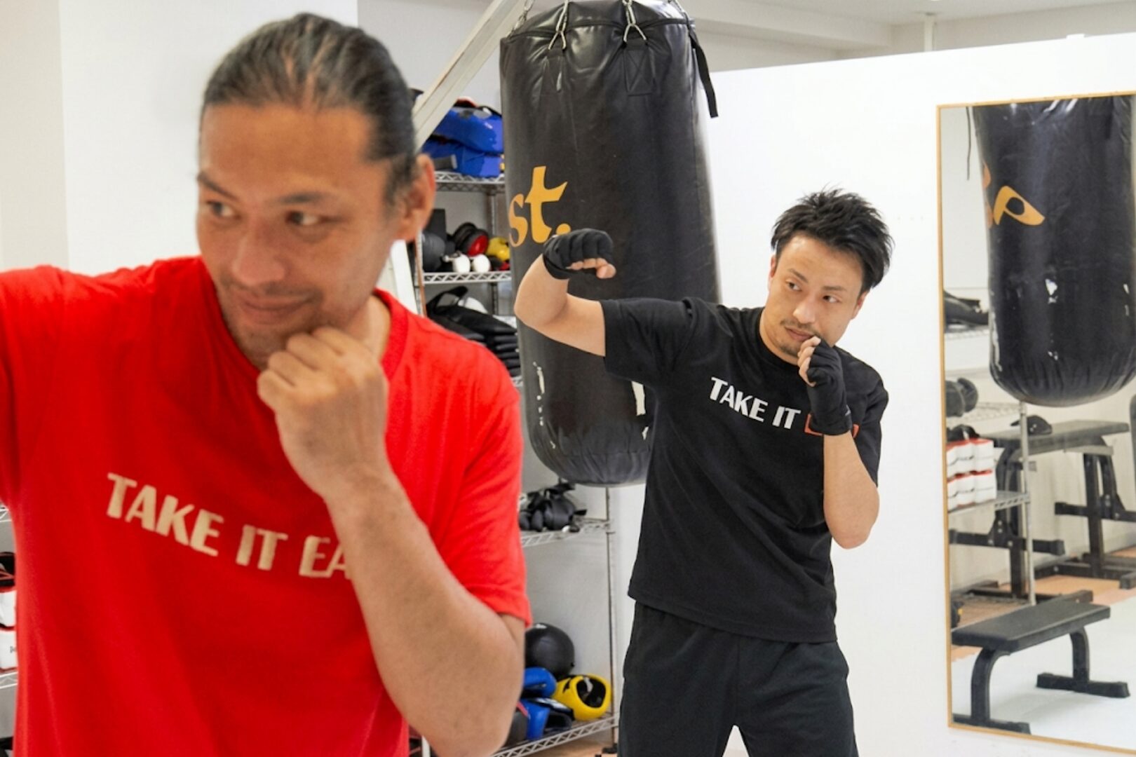 パーソナル指導の様子